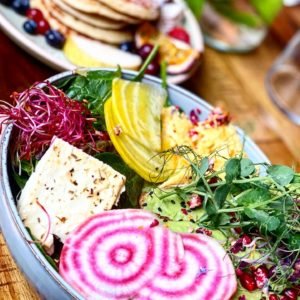 restaurant healthy bordeaux. Assiette de légumes