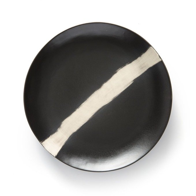 Assiettes noires La Redoute
