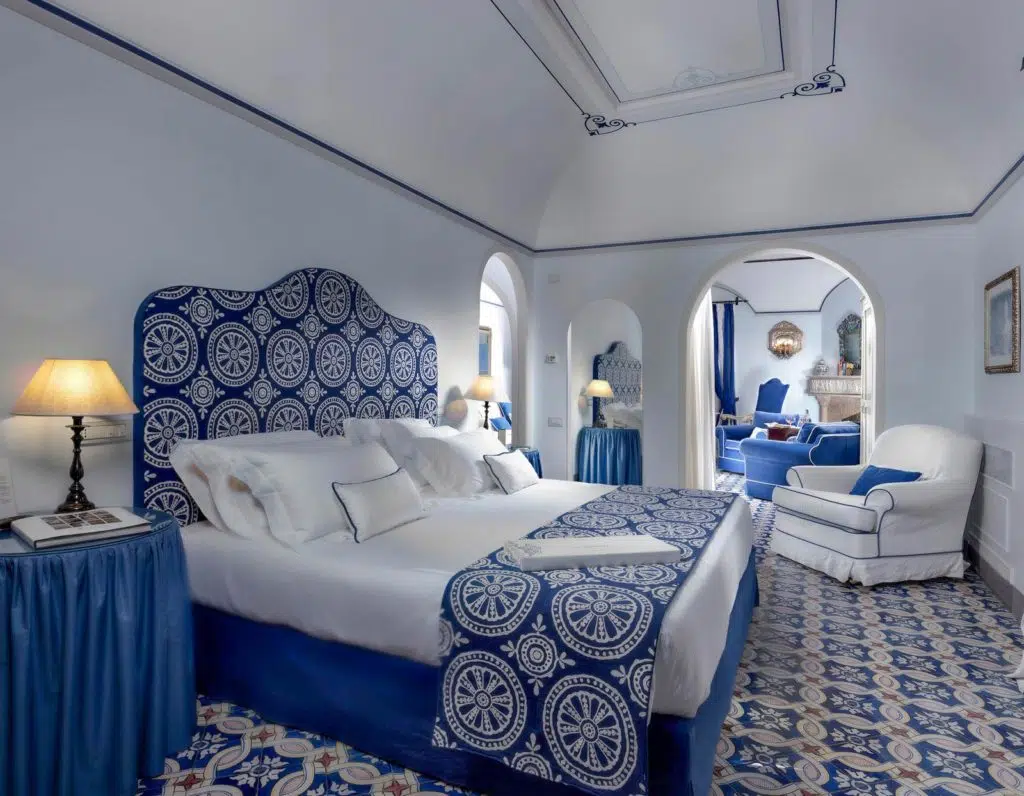 chambre bleue hotel