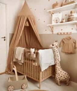 inspiration Chambre bebe beige ou marron - teintes neutres