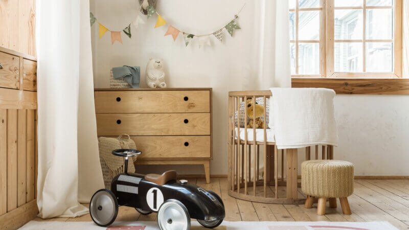 les jouets comme element de deco