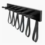 porte manteau en bois noir